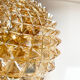 Amber glass ceiling or applique