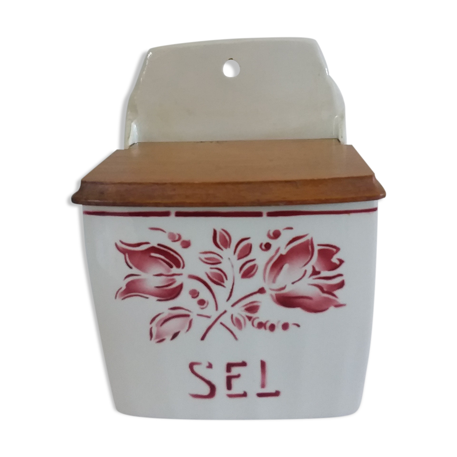 old salt box Faience st Amand Céranord France