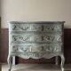 Louis XV style commode with traditional patina