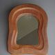 Mid-Century Anthroposophical wooden mirror, 1950s
