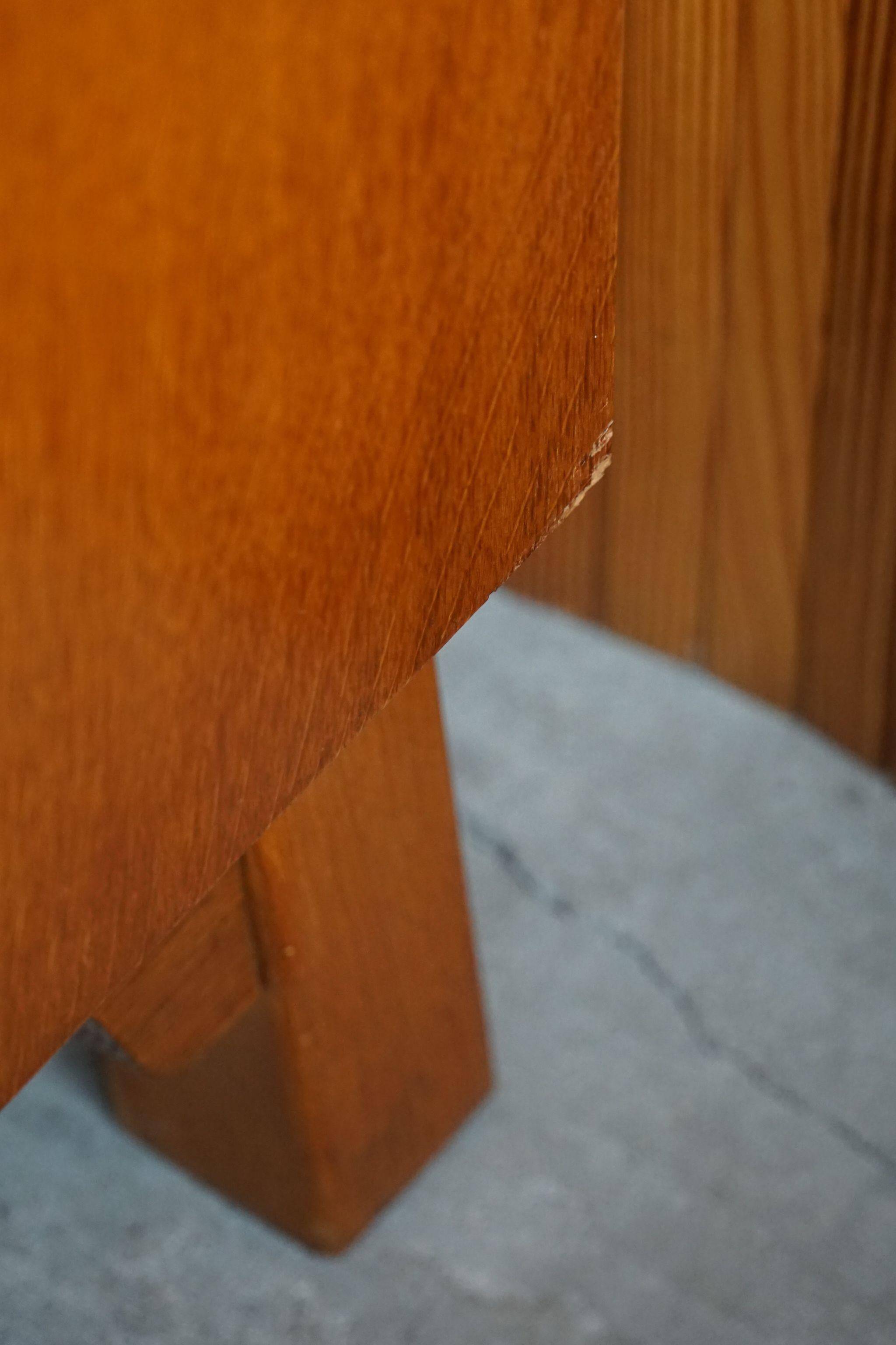 Mid-century buffet/enfilade in teak and oak, Danish cabinetmaker, 1960s