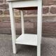 Table d’appoint style billot ancien