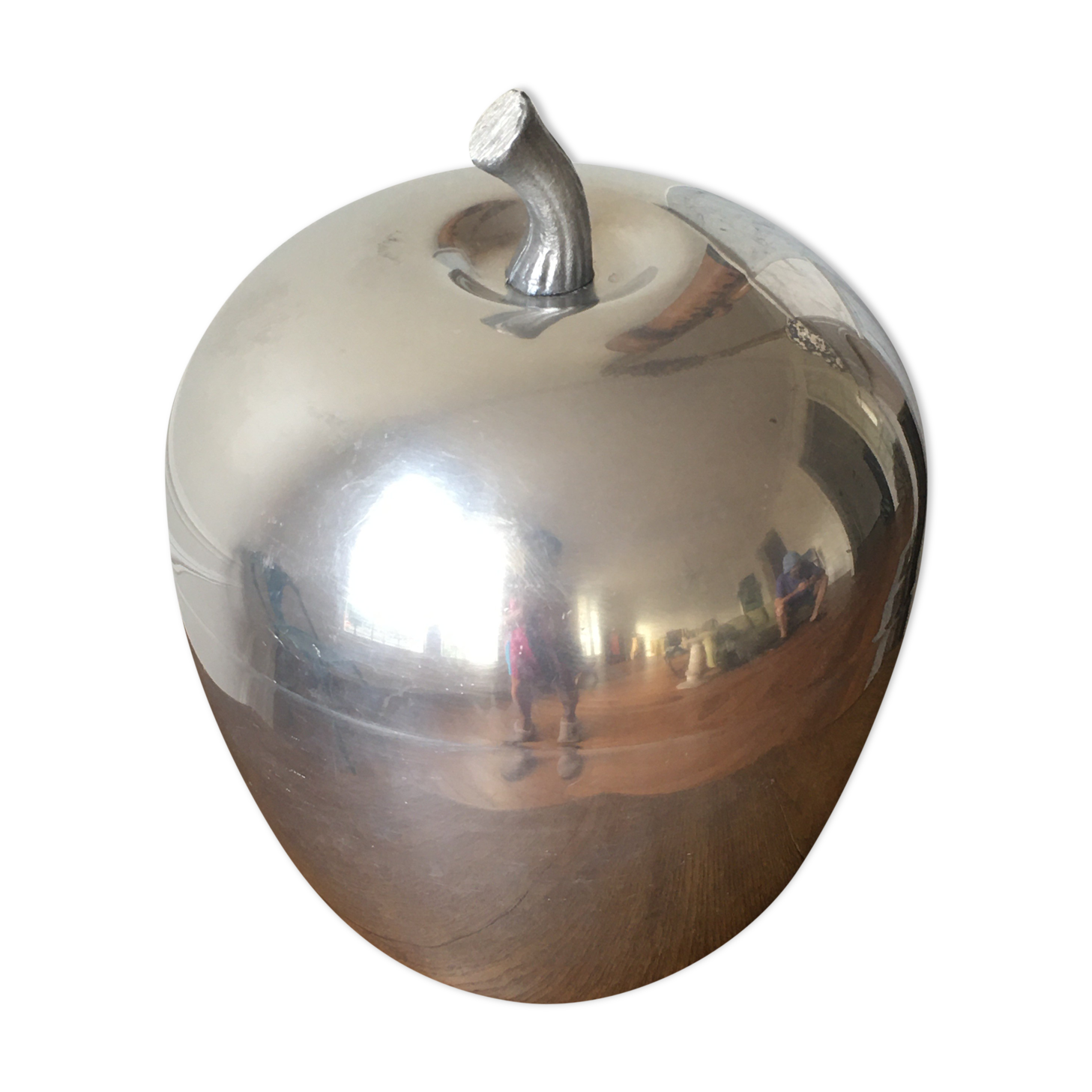 Ice bucket in aluminum 1960s