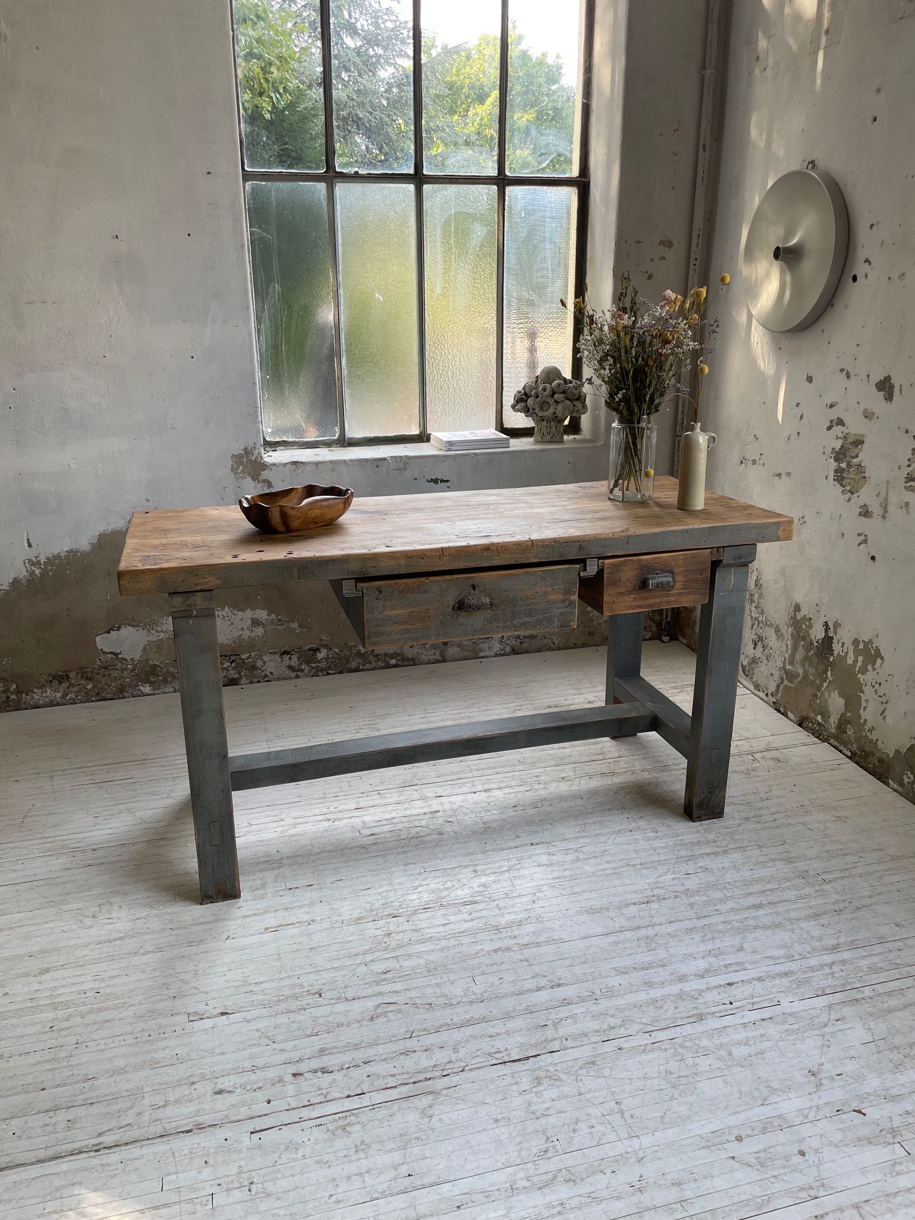 Established central island beech solid 170cm