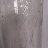 Bubble glass cylinder vase