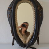 Brutalist mirror horse collar