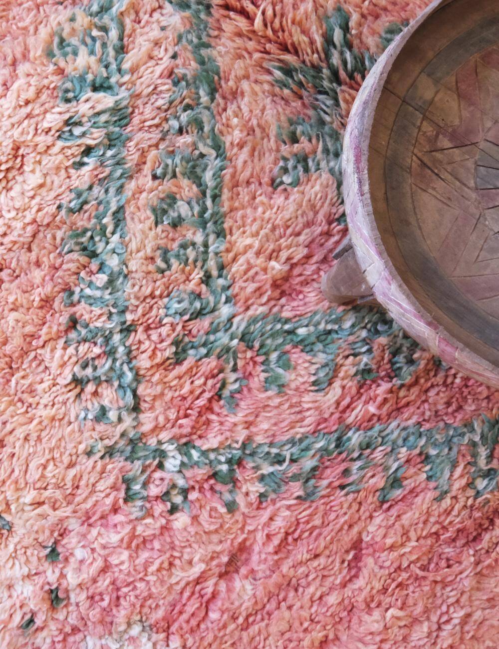 Berber Pink Rug - 340 x 176 cm