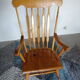 Rocking-chair fan folder