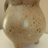 Tripod pitcher in glazed ceramic, signed Périgord pottery, 1950s/1960s