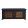 Antique navy blue bridal trunk (1855)
