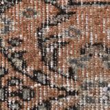 Brunt Orange & Beige Vintage Runner Rug 80x268Cm SK 240825