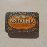 Old iron box of Britannia pastilles