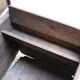Old box made of raw wood