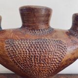 Primitive art vase circa 1960