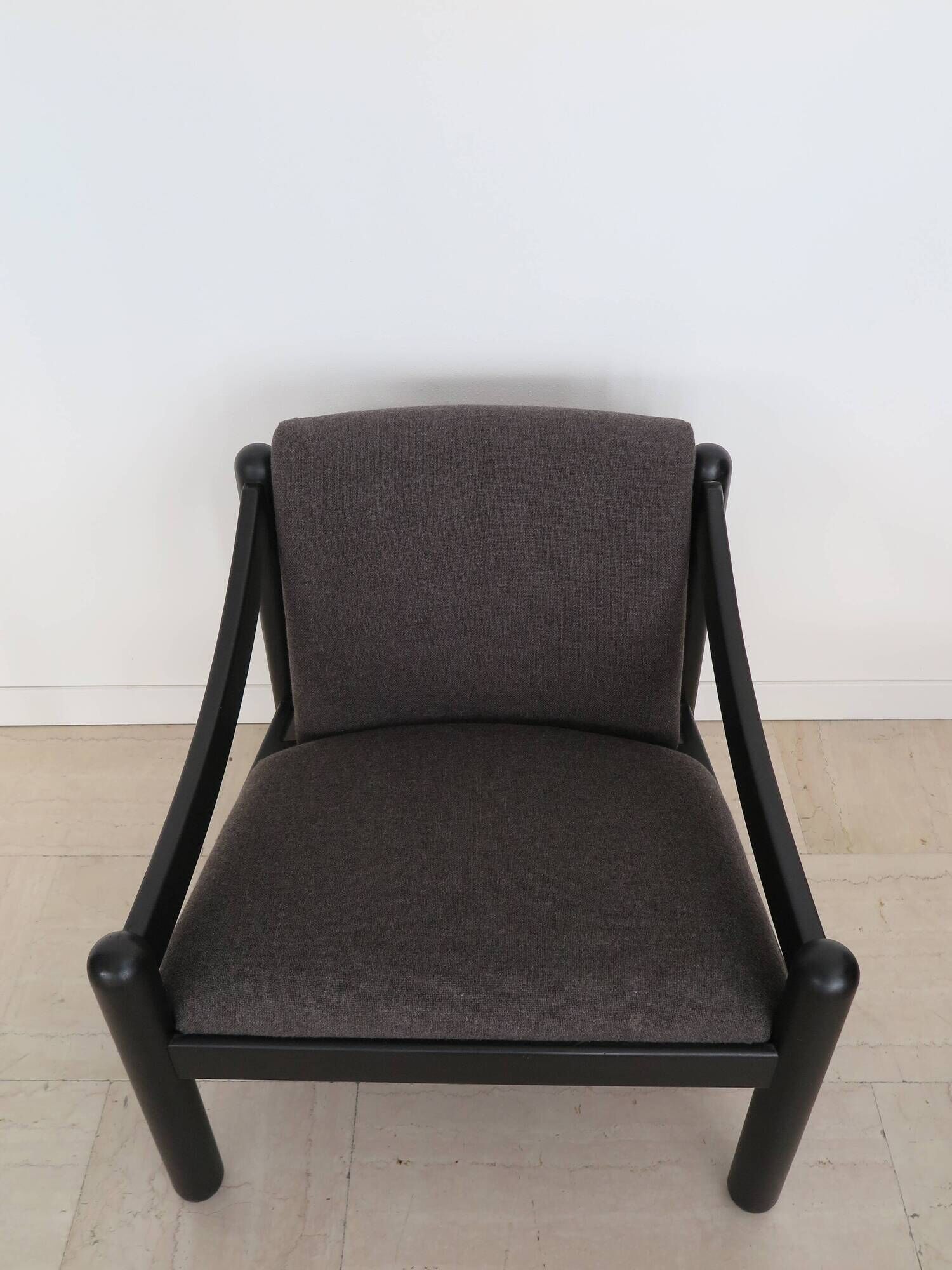 Italian Carimate armchair designed by Vico Magistretti for Cassina  1960s