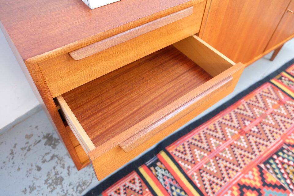 Buffet WK in teak, retro vintage style from the 60s-70s.