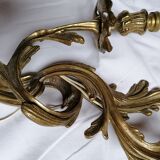 Wall light bronze style Louis XV