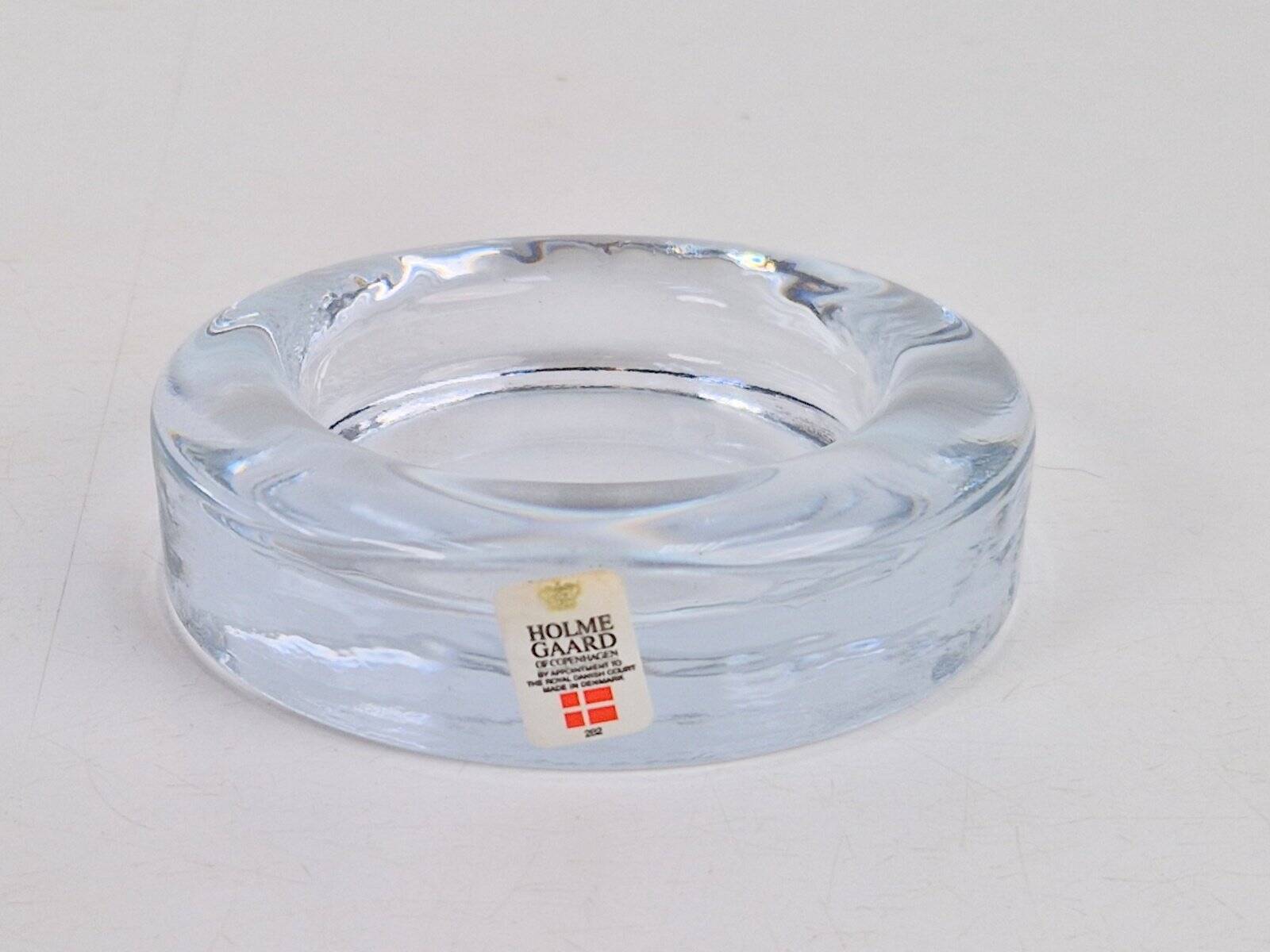 Vintage Ashtray by Torben Jørgensen for Holmegaard, 1980s