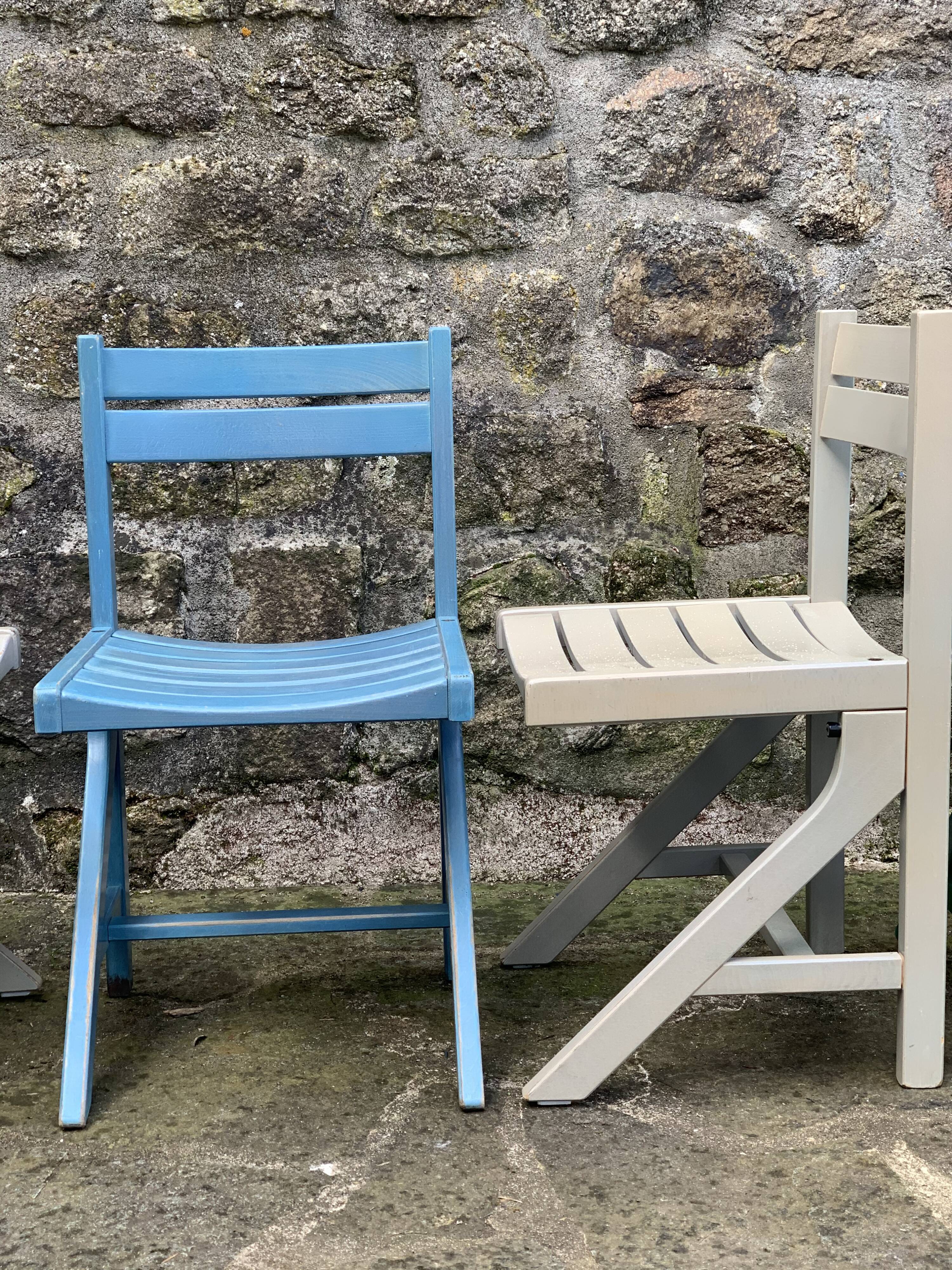 Set of 6 baumann community chairs