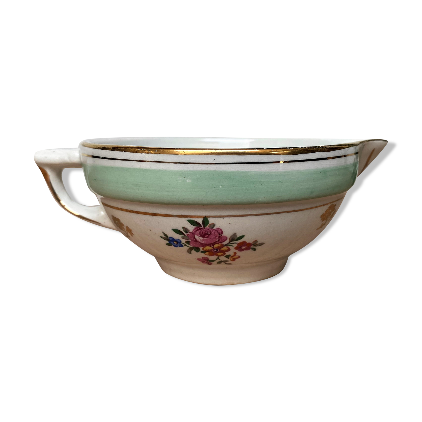 Saucière en demi-porcelaine L'Amandinoise