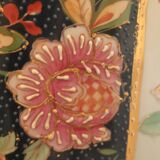 Porcelain table lamp Floral pattern