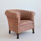 1930s Art Deco vintage club armchair