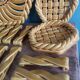 FPP Vallauris barbotine trivets, bottle coasters and knife holders