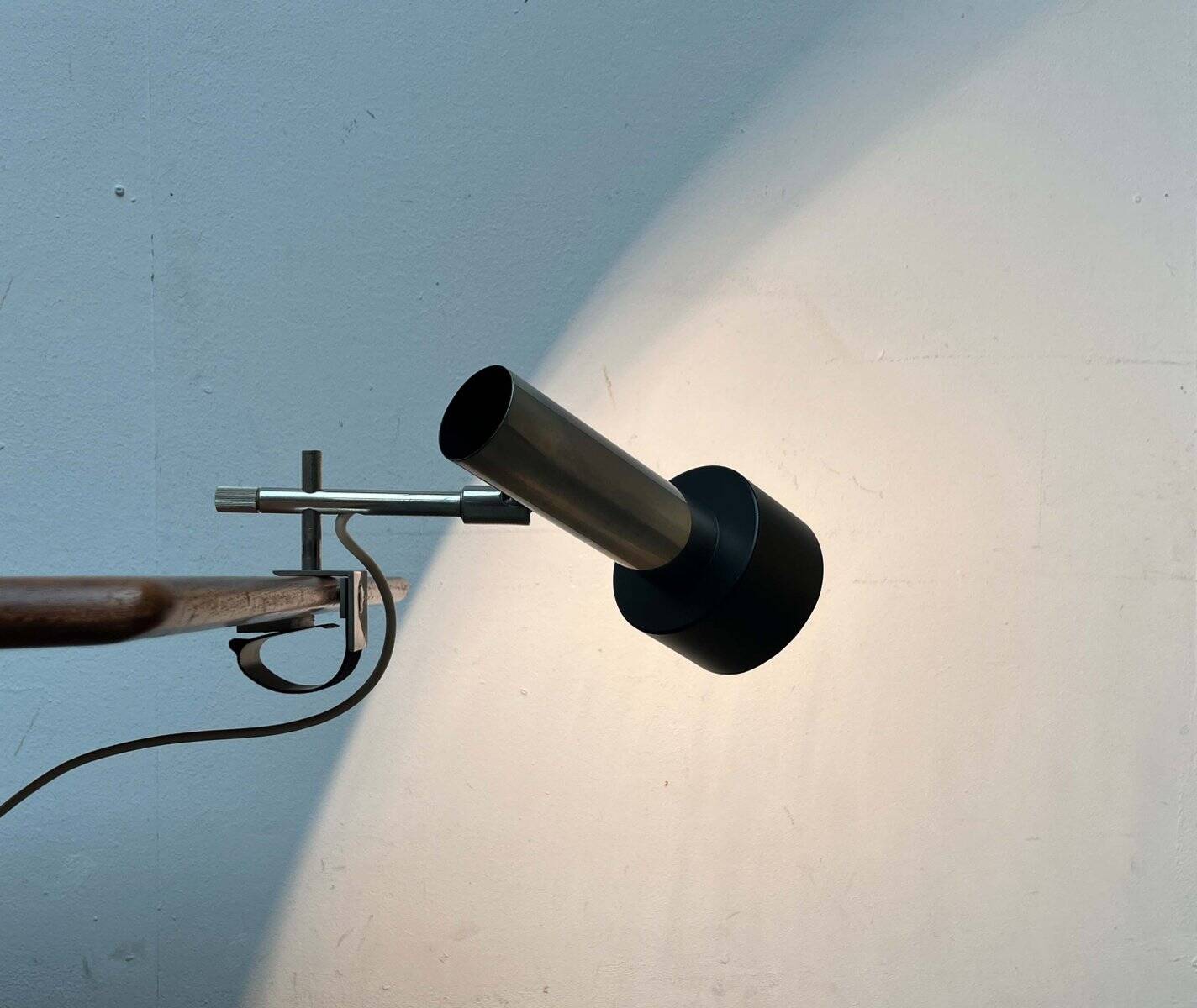 Lampe à pince allemande moderne du milieu du siècle par Beisl, années 1960