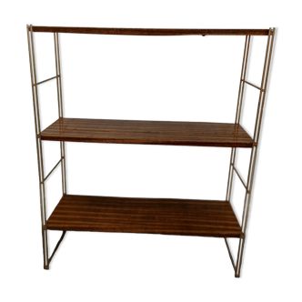 Metal wall shelf