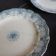 Set of 5 plates iron earth Boulenger Choisy the King