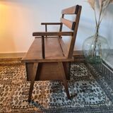 Bench-chest vintage compass feet