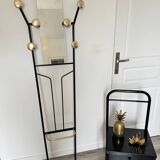 Vintage gold coat rack