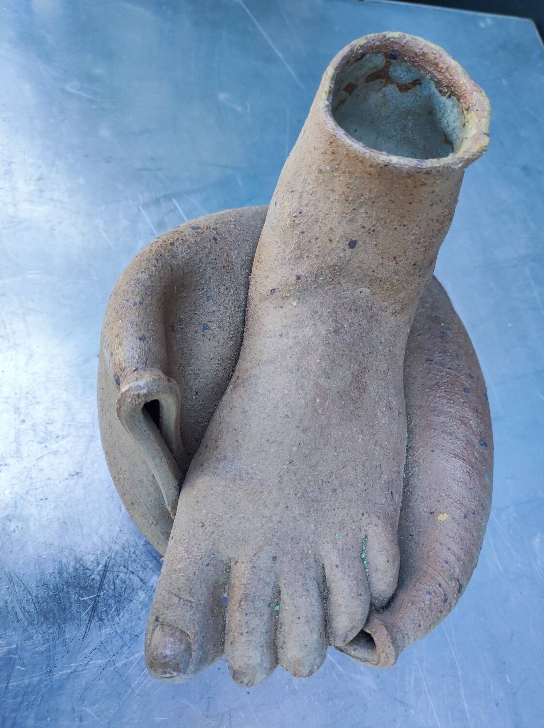 Vintage stoneware vase