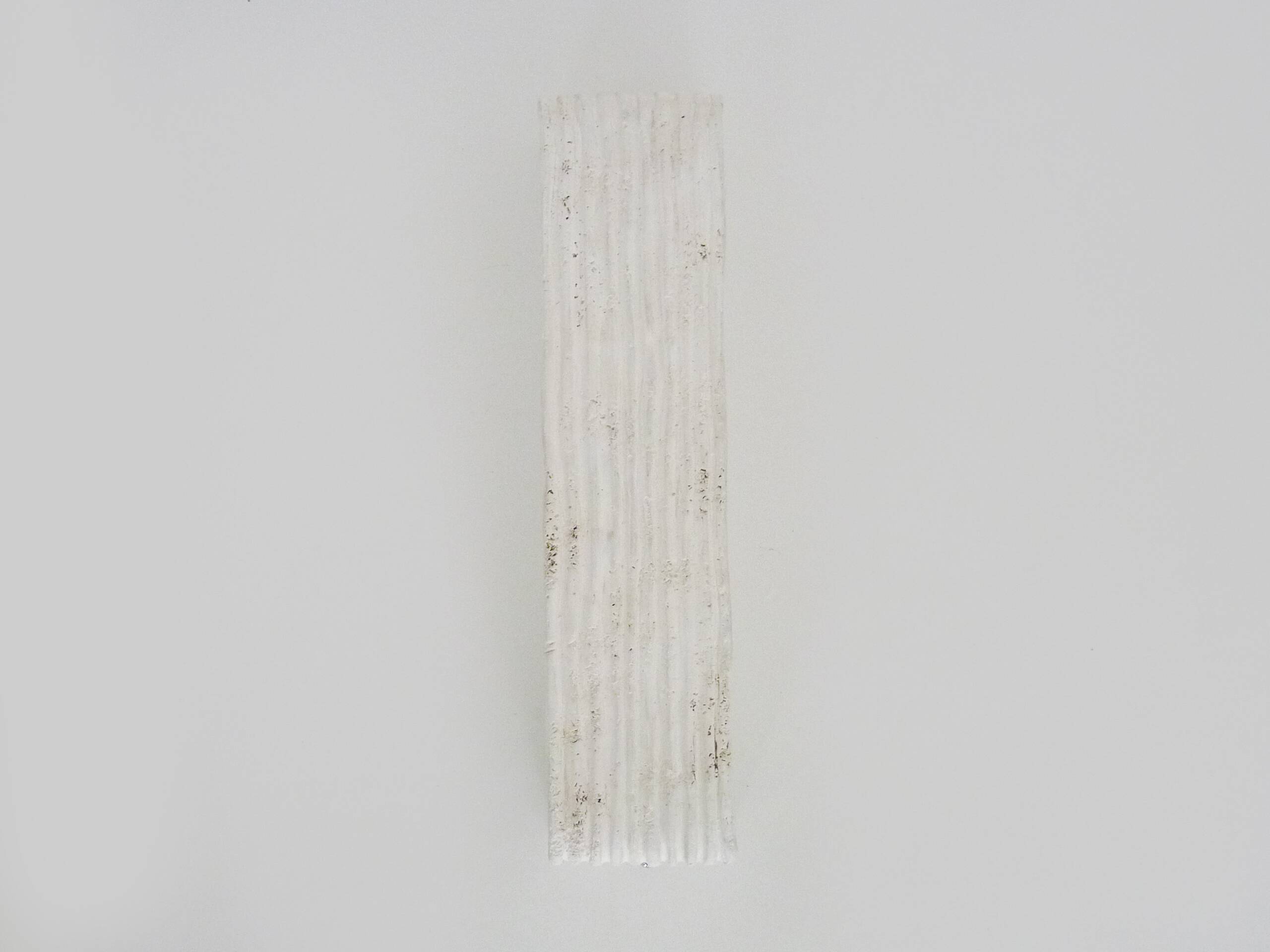 Large minimalist wall light in terracotta brand toscot italy