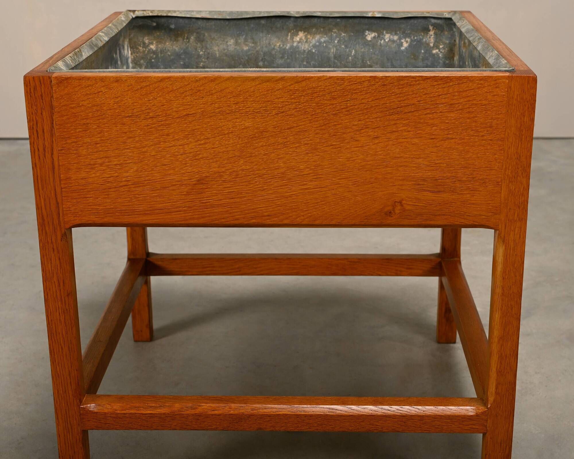 Kai Kristiansen Planter in Oak for Aksel Kjersgaard, 1960s
