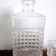 Diamond cut whisky decanter