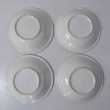 4 deep plates in Italian earthenware