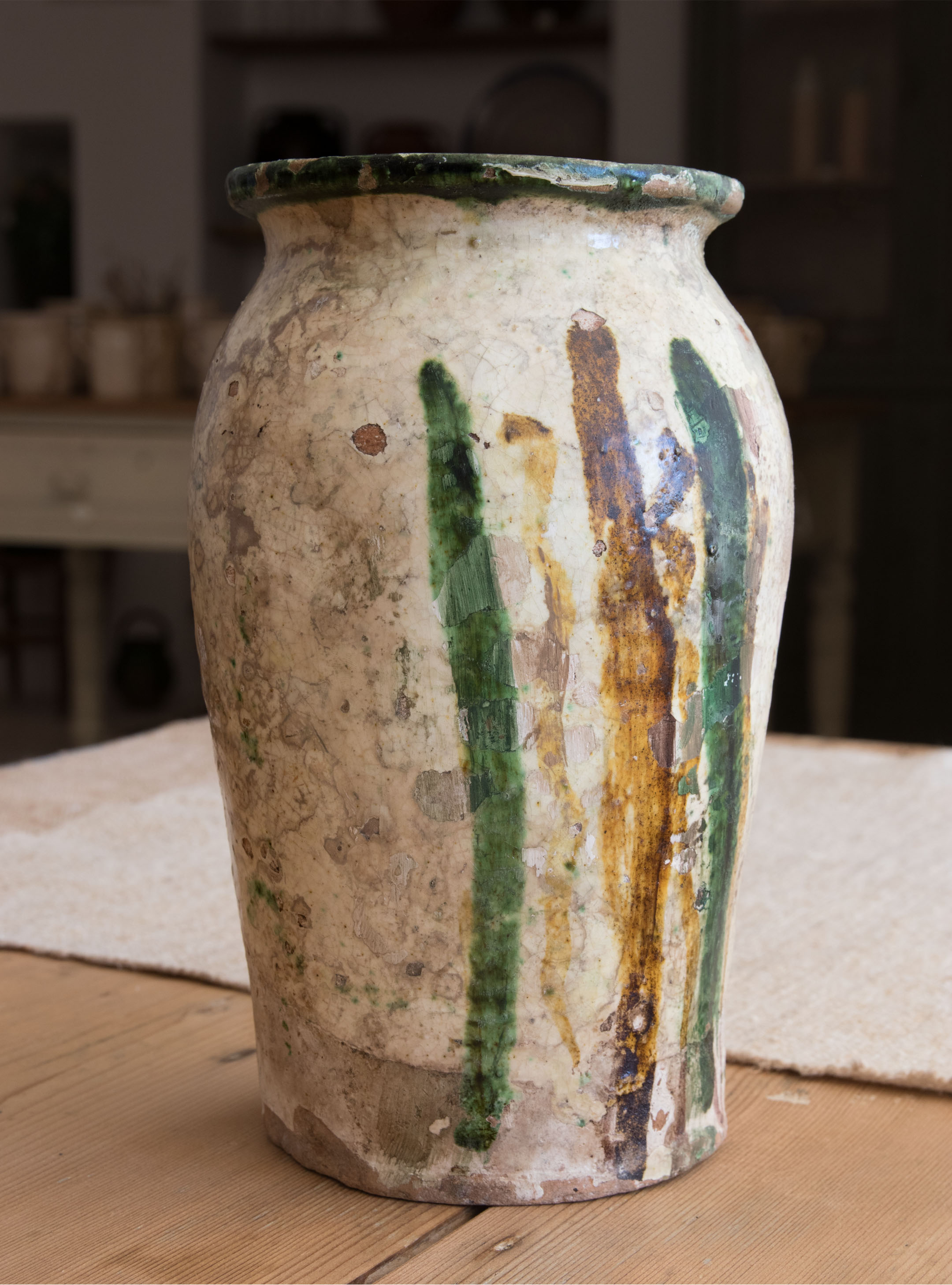 Vase en céramique italien antique XIX Siècle