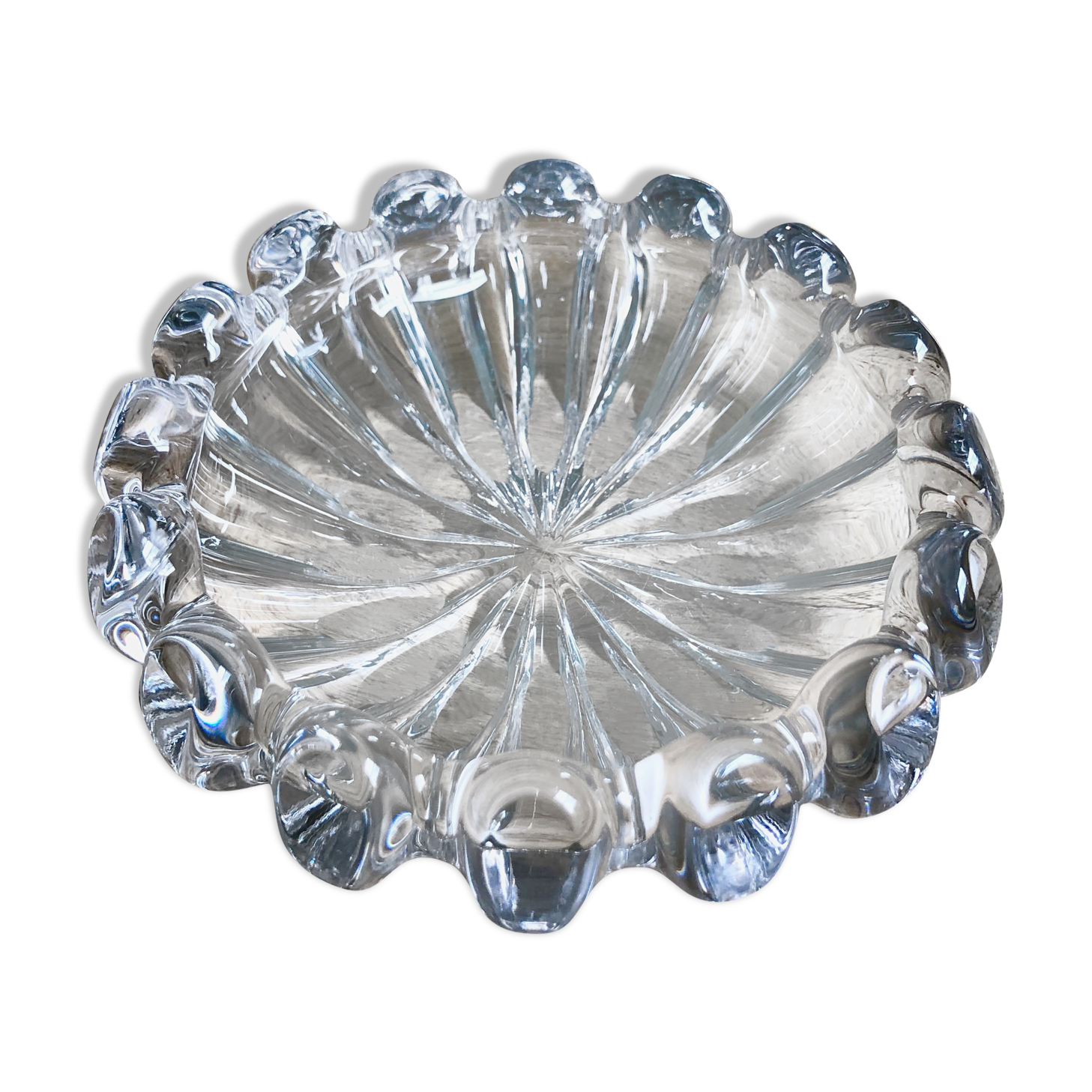 Crystal ashtray -60s