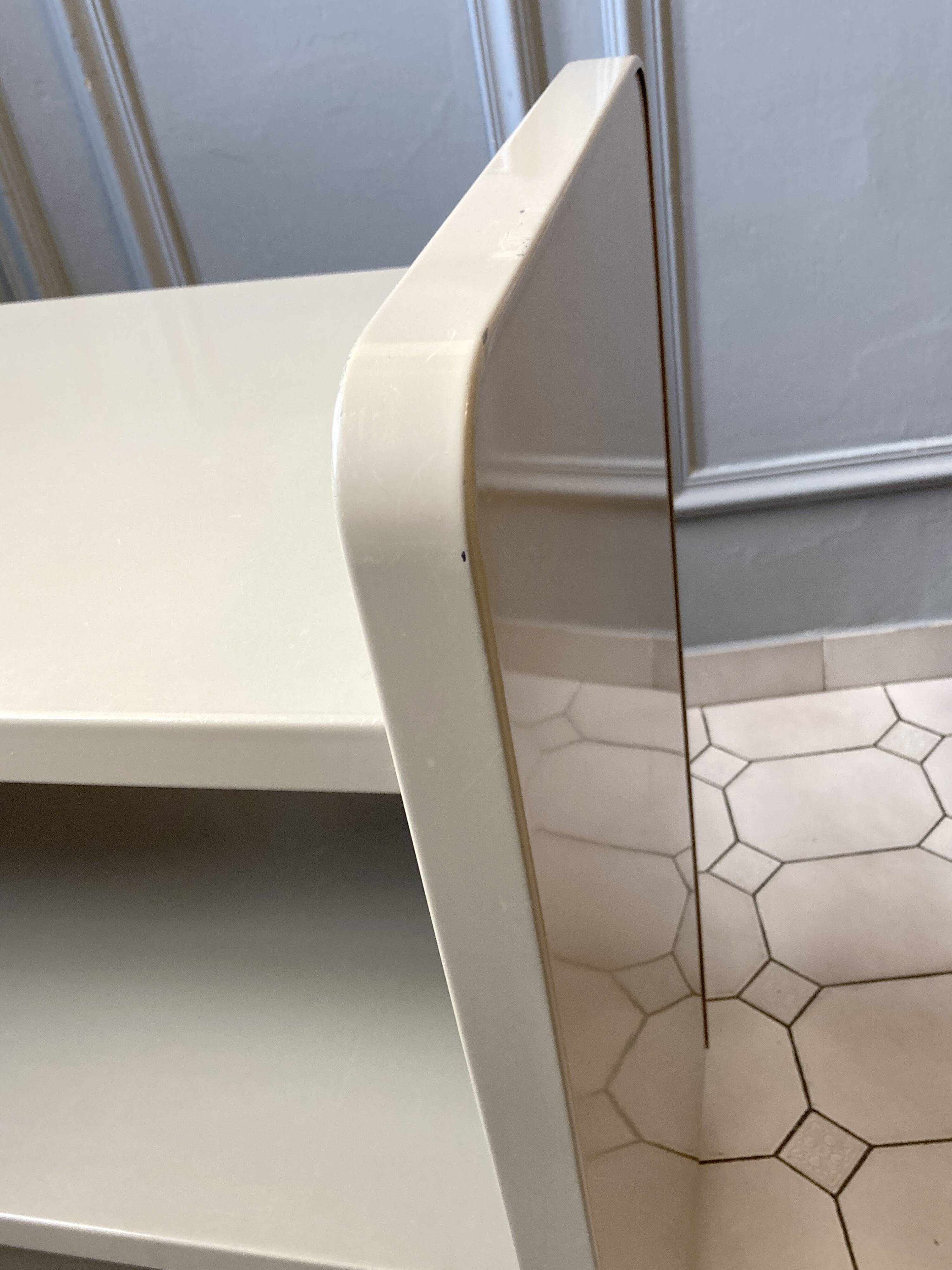 Low rolling and industrial furniture from the 70s