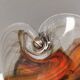 Wonderfully crafted glass wall lamps designed by Per Lutken for Holmegaard