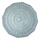 70s molded glass ceiling light