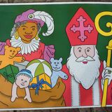 Old poster Saint Nicolas retro 62 x 79 cm
