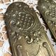 Antique brass cleanliness plates