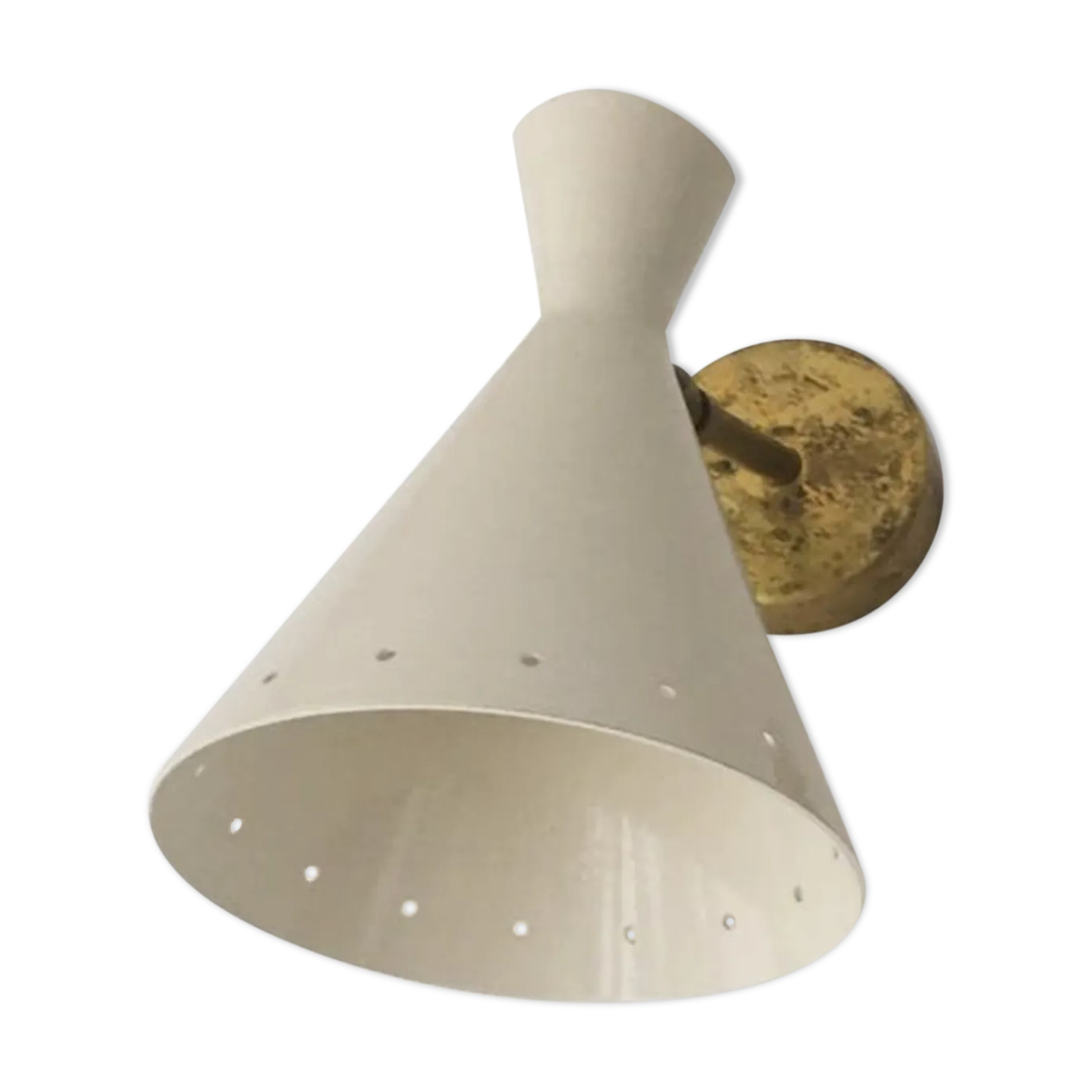 White italian cocote sconce