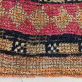 2x10 Pink Red Oriental Vintage Runner Rug