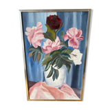 Tableau « vase de fleurs » d’Edmee-Redon