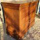 Louis-Philippe 19th century solid oak chest of 4 drawers