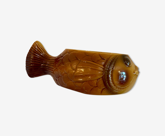 Plat vintage en forme de poisson