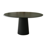 Original black wide-footed dining table